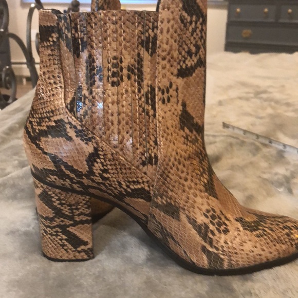 Shuts snake print leather boots - Picture 2 of 8